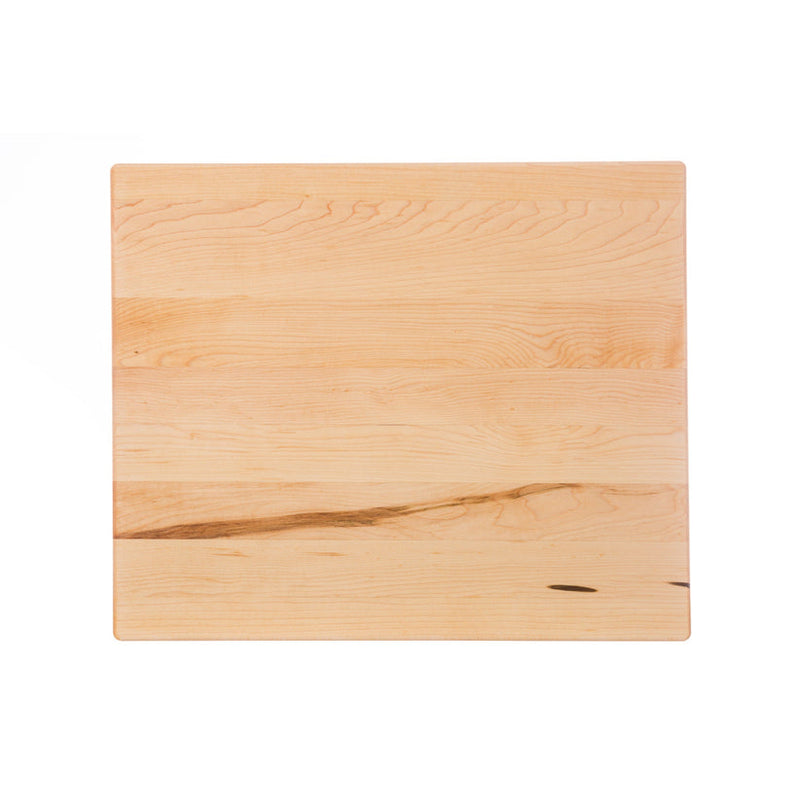 J.K. Adams Maple Prep Boards, Large, showcasing a plain, rectangular, light wood cutting board, ideal for daily kitchen use, reflecting Athens Cooks' quality kitchen tools.