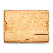 J.K. Adams | Maple BBQ Carving Boards, No Personalization Medium: Rectangular wooden board with inset handles and juice groove, ideal for BBQ and roast carving.