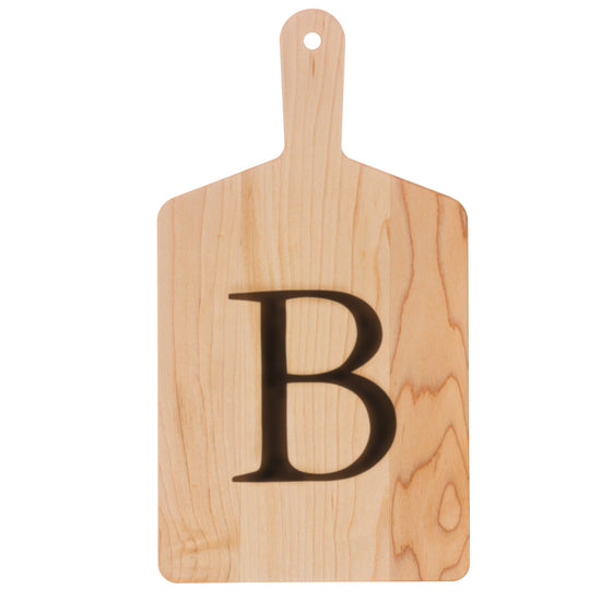 J.K. Adams | Monogrammed Maple Cheese Board, Letter L
