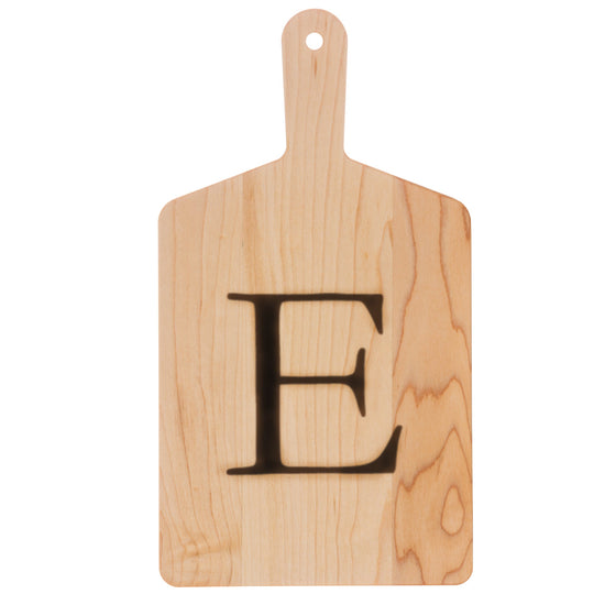 J.K. Adams | Monogrammed Maple Cheese Board, Letter G