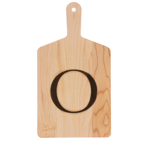 J.K. Adams | Monogrammed Maple Cheese Board, Letter G