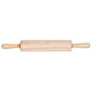 J.K. Adams | Patisserie Rolling Pin with waxed hardwood barrel and precision steel ball bearings, ideal for professional bakers and enthusiasts, offered by Athens Cooks.