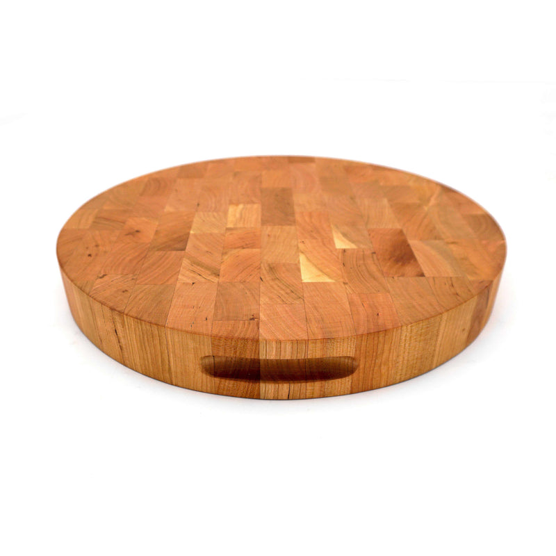 J.K. Adams | Professional End Grain Boards (Round), Cherry