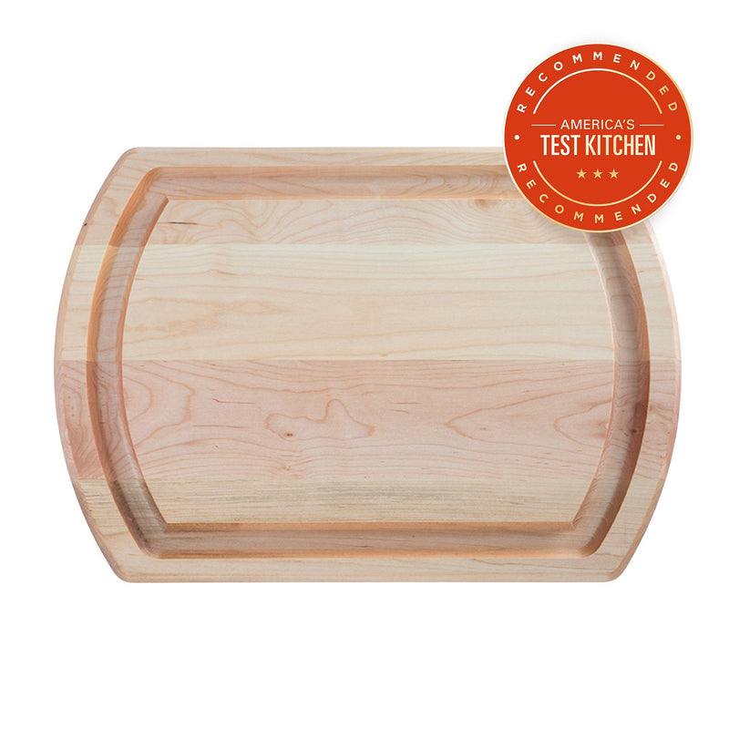 J.K. Adams | Maple Reversible Carving Board - 20 x14 Inches - No Personalization
