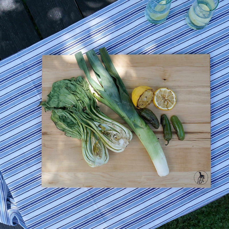 J.K. Adams | Maple Reversible Prep Board, 20 x 16 inches