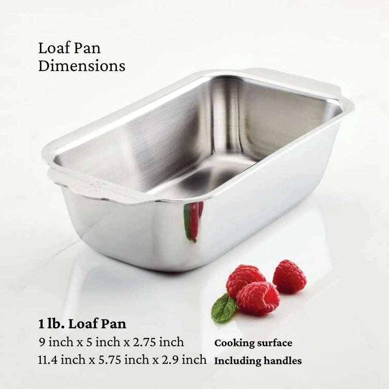 Hestan | OvenBond Tri-Ply Bakeware, 1-Pound Loaf Pan