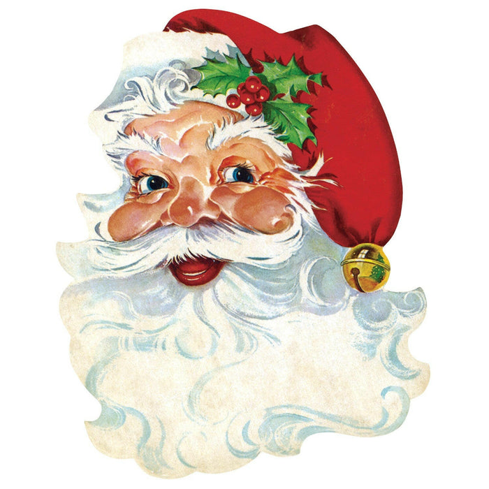 Hester & Cook | Die Cut Santa Placemat.