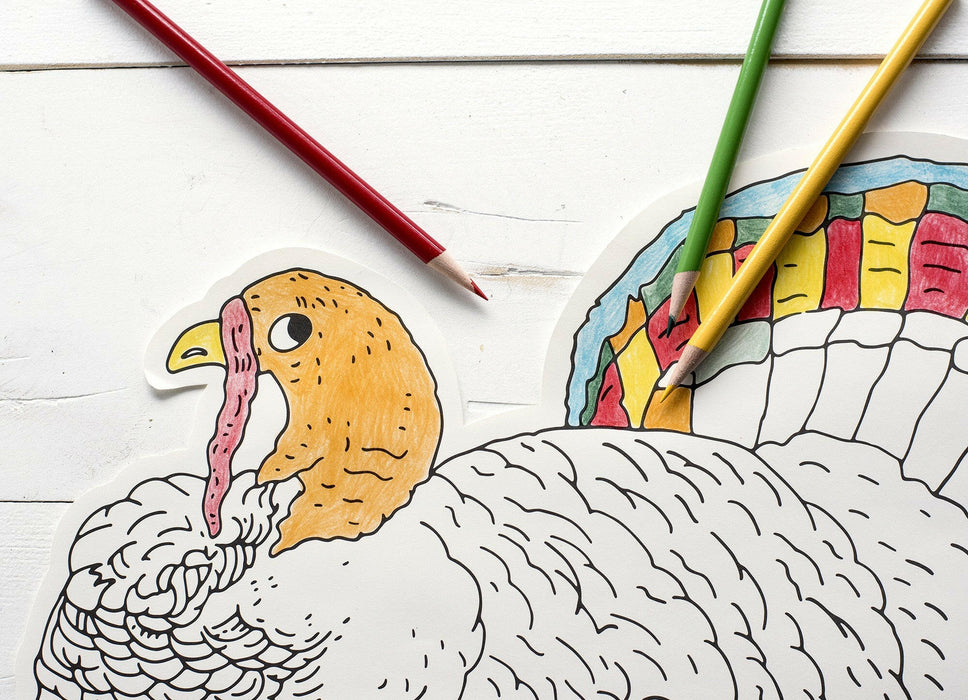 Hester & Cook | Coloring Turkey Placement.