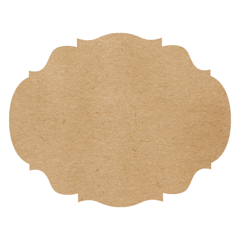 Hester & Cook | Die Cut Kraft French Frame Placemat