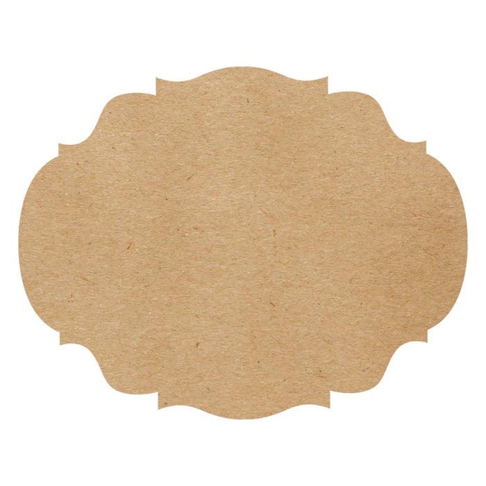 Hester & Cook | Die Cut Kraft French Frame Placemat