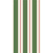 Hester & Cook | Green & Red Awning Stripes Guest Napkin - Pack of 16.