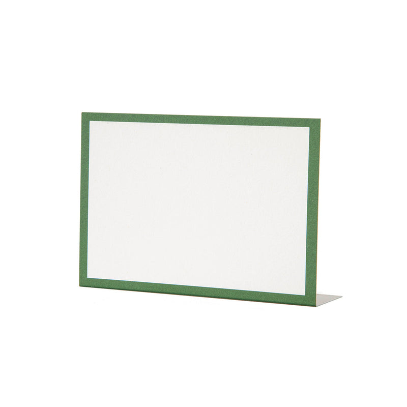 Hester & Cook | Place Cards, Dark Green Frame