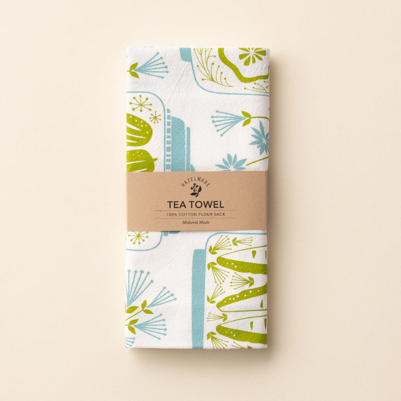 HAZELMADE | Pickles + Petals Tea Towel