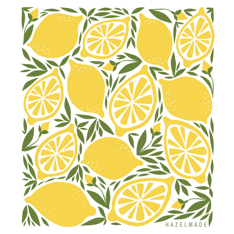 HAZELMADE | Lemon Tea Towel