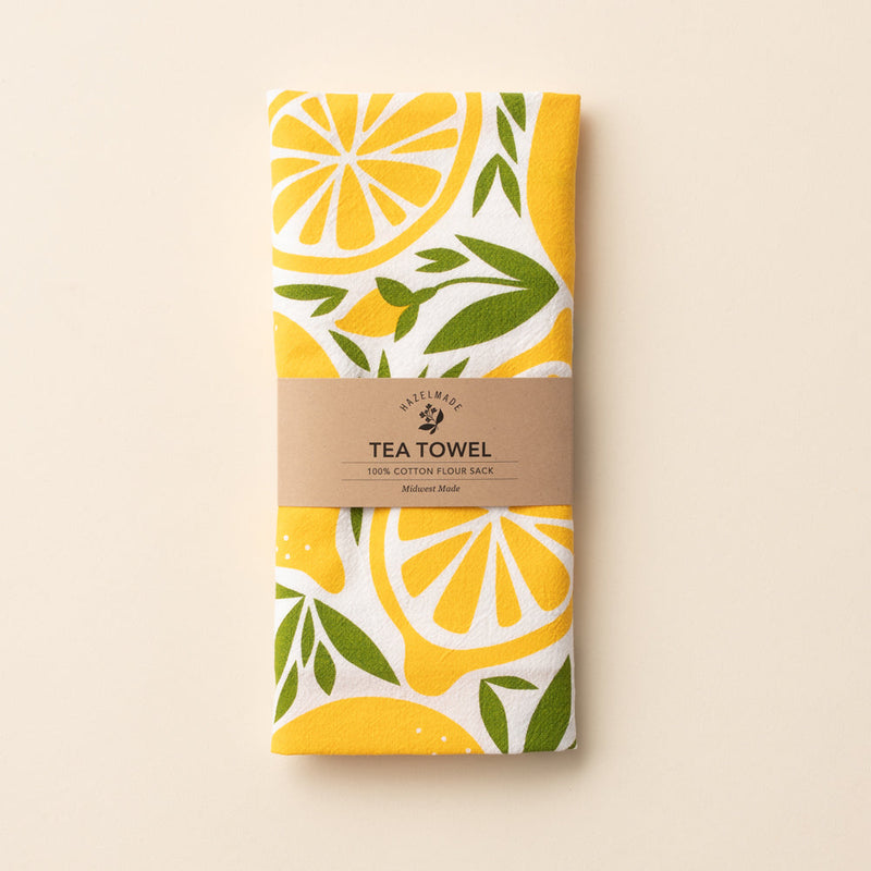 HAZELMADE | Lemon Tea Towel