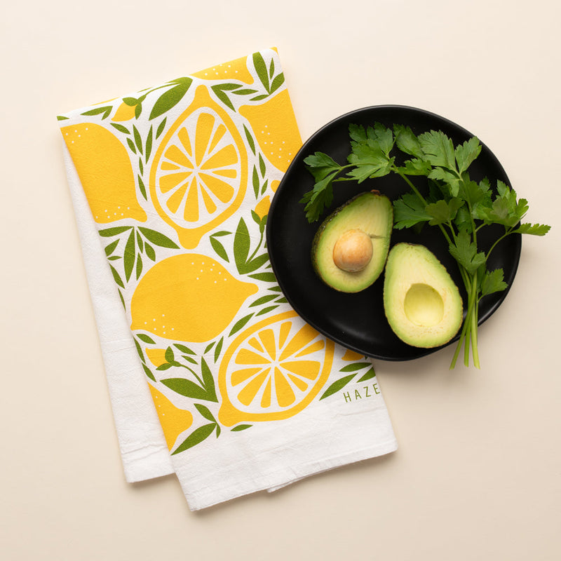 HAZELMADE | Lemon Tea Towel
