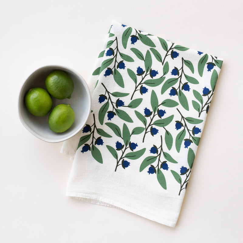 HAZELMADE | Blueberries Tea Towel