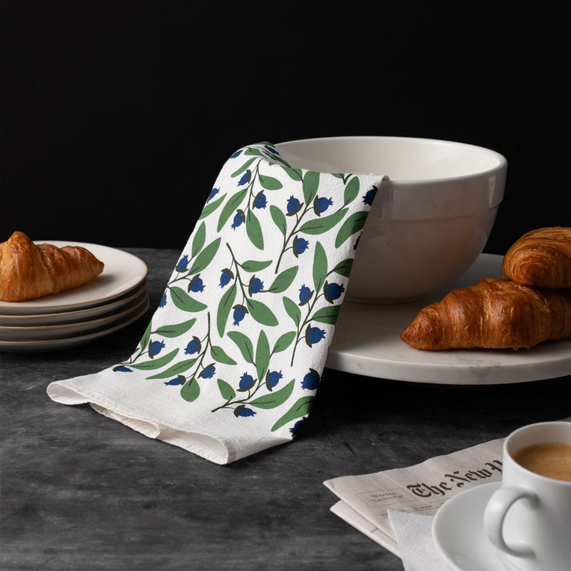 HAZELMADE | Blueberries Tea Towel