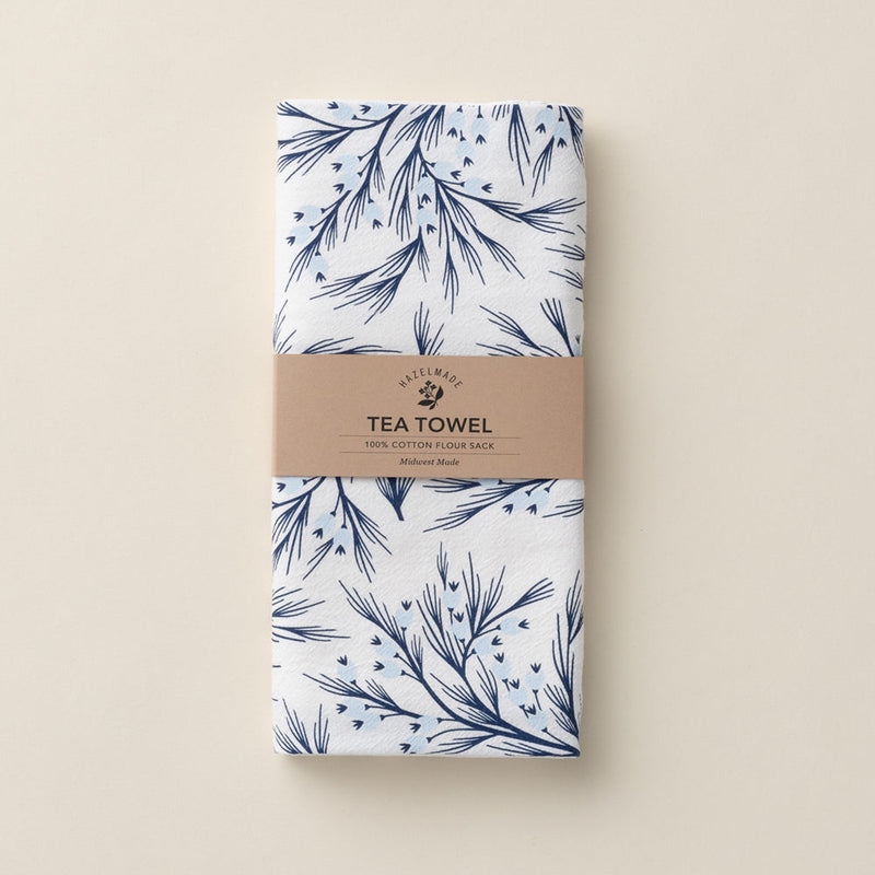 HAZELMADE | Winter Branch Tea Towel