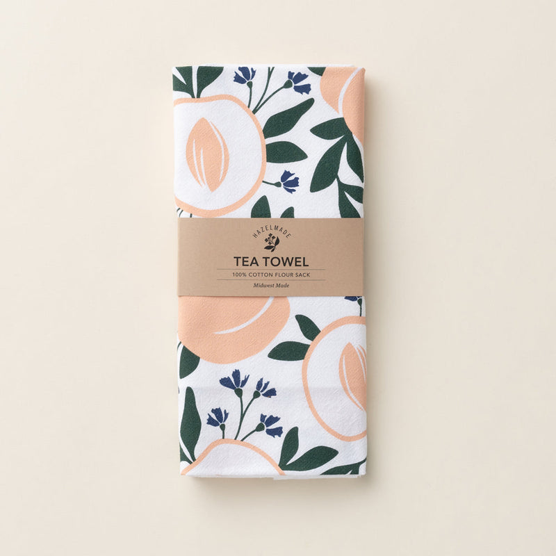 HAZELMADE | Peaches Tea Towel