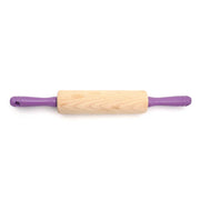 J.K. Adams | Kid's Rolling Pin - Red, features child-friendly design with vibrant handles, ideal for baking or crafting activities, aligning with Athens Cooks' curated kitchen tools.