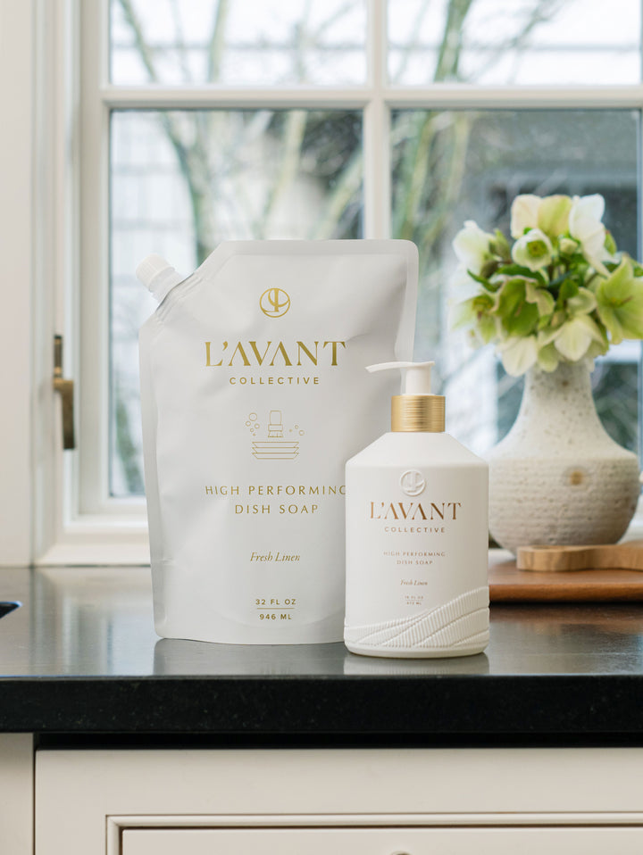 L'AVANT Collective | High Performing Dish Soap, Fresh Linen