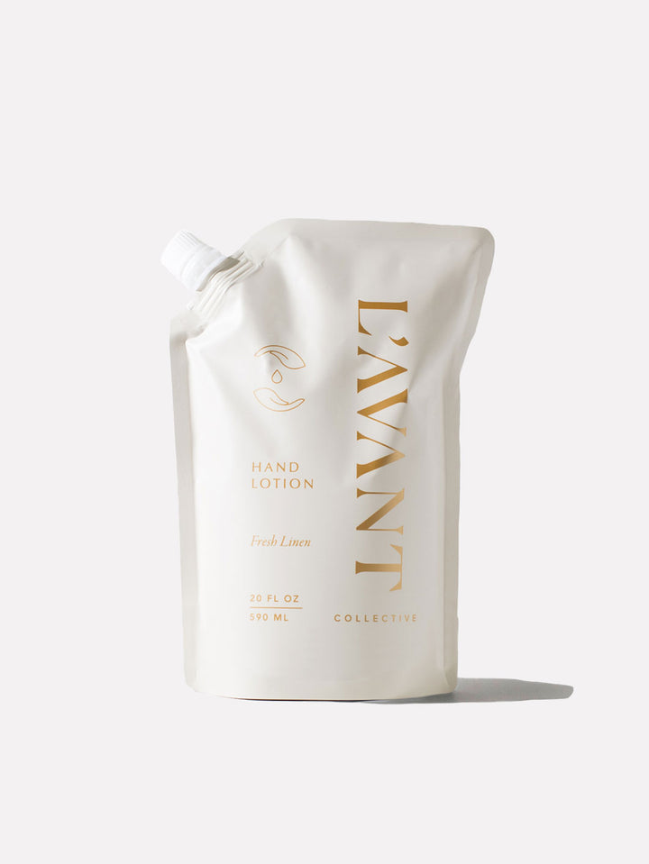 L'AVANT Collective | Hand Lotion Refill Pouch, Fresh Linen