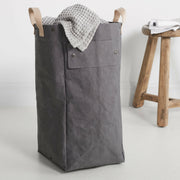 UASHMAMA Laundry Bag Hampers - Cachemire, featuring washable paper and cotton handles, ideal for organizing laundry with style and functionality.