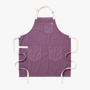 Hedley & Bennett Essential Apron, Lavender Purple — front view