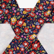 Hedley & Bennett Liberty Smock Apron, Betsy Meadow Navy — additional product detail
