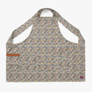 Hedley & Bennett Liberty Smock Apron, Poppy & Daisy — front view