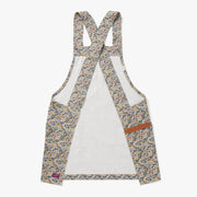 Hedley & Bennett Liberty Smock Apron, Poppy & Daisy — fabric and construction detail