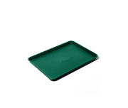 Great Jones | Little Sheet - Pepper: A compact, nonstick quarter-sized baking sheet, ideal for small ovens, perfect for personal cookies or reheating, oven-safe, and dishwasher-friendly.