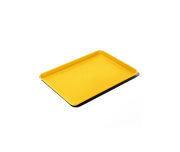 Great Jones | Little Sheet - Pepper, a compact, quarter-sized nonstick baking tray, ideal for small ovens, perfect for cookies or reheating, showcased in Athens Cooks' curated kitchenware.