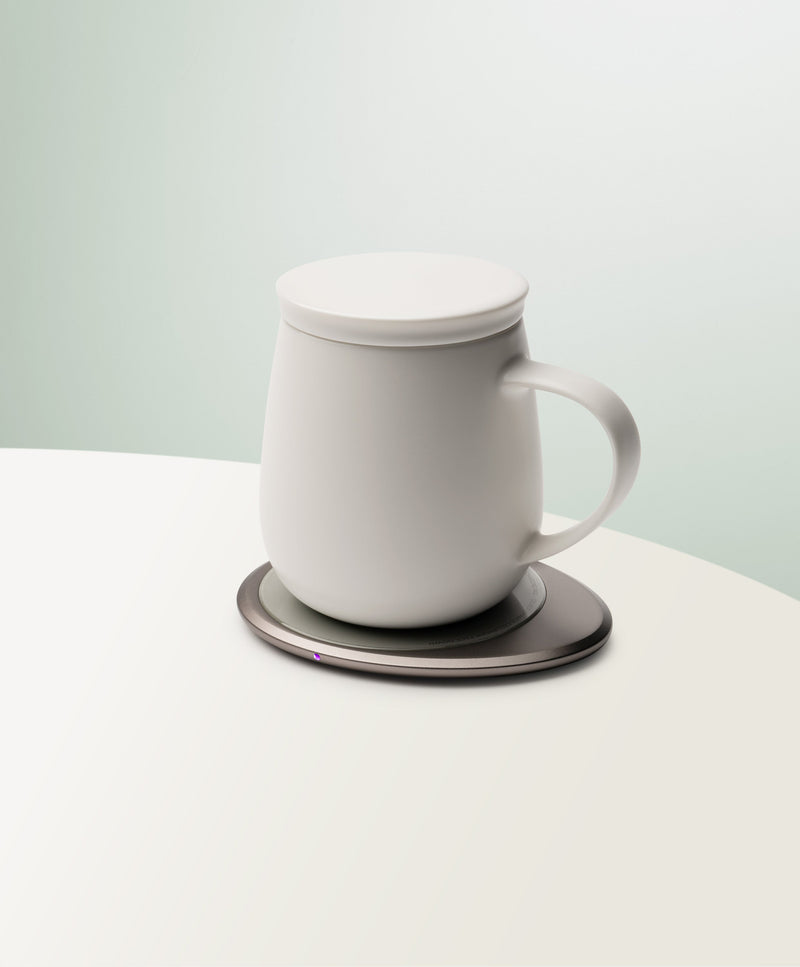 OHOM | Self-heating Mug, Jasmine White
