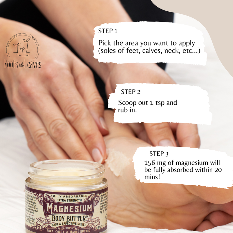 Roots And Leaves | Magnesium Body Butter