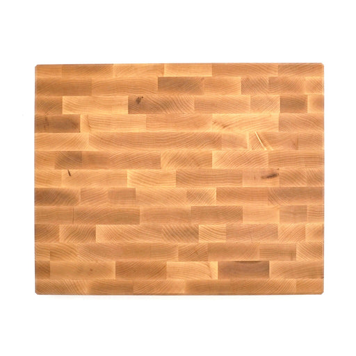 J.K. Adams Professional End Grain Board, Walnut, 20x16, showcasing durable surface for chefs and home cooks, ideal for knife preservation and kitchen elegance.