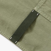 Hedley & Bennett Essential Apron, Matcha Green — apron detail