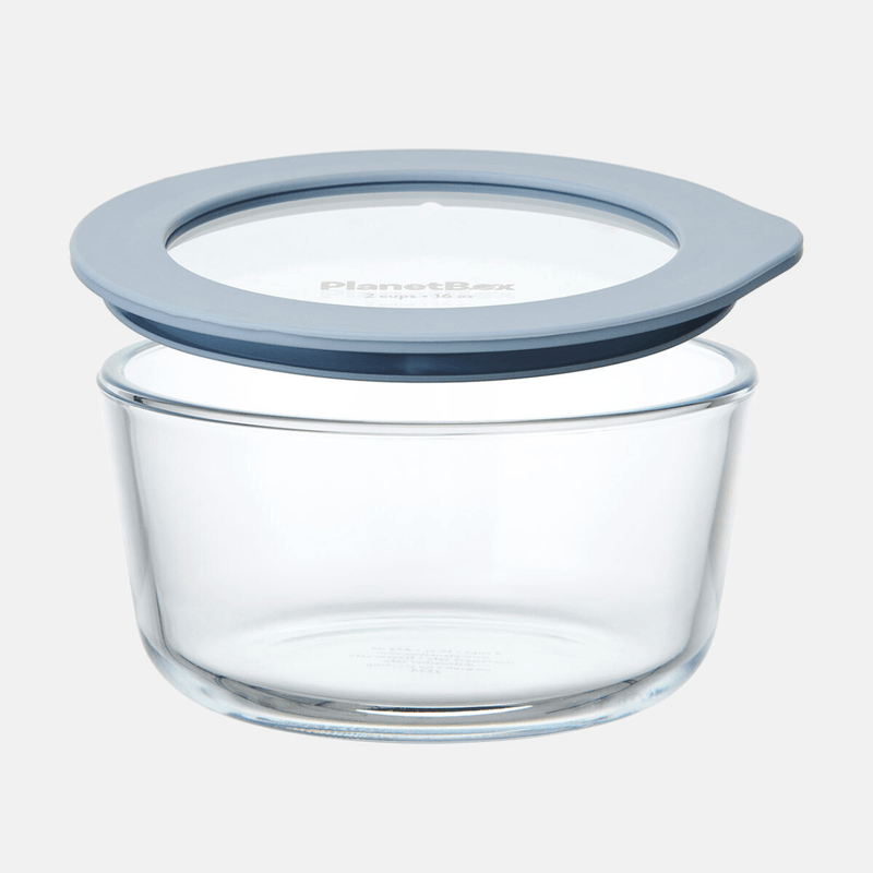 PlanetBox | Glass Food Storage Containers, Large Round