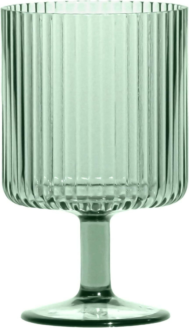 TarHong | Mesa Stacking Goblet - Pink, a shatterproof acrylic goblet mimicking glass, ideal for outdoor and poolside entertaining, part of the Essential drinkware collection.