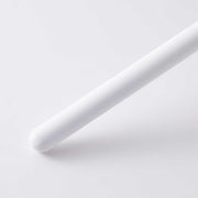Messermeister 1200 Grit Ceramic Sharpening Rod, 12-inch, for honing and polishing knives. Smooth white cylinder with rounded end, ideal for precision edge maintenance.
