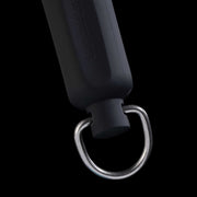 Messermeister 1200 Grit Ceramic Sharpening Rod with ergonomic handle, designed for precise honing and polishing of kitchen knives, featuring a 12-inch length for efficient use.