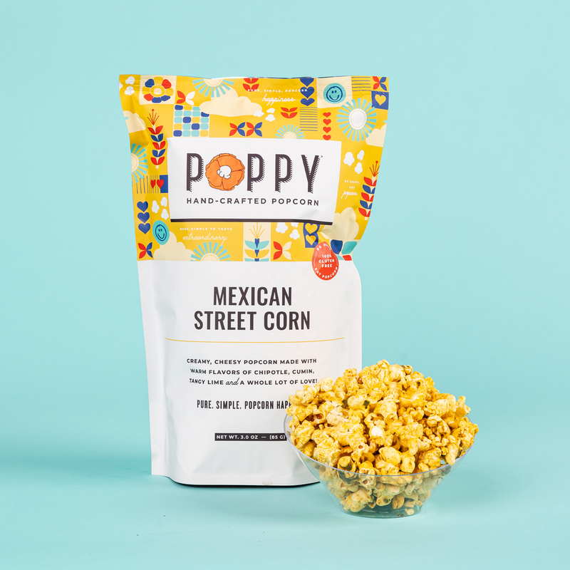 Poppy Hand-Crafted Popcorn | Mexican Street Corn Popcorn