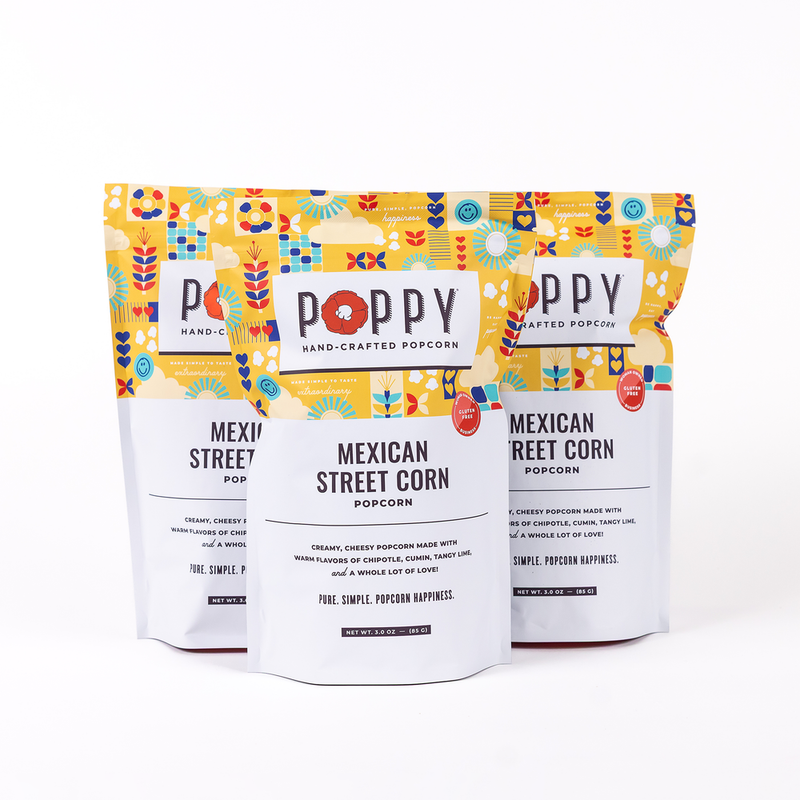 Poppy Hand-Crafted Popcorn | Mexican Street Corn Popcorn