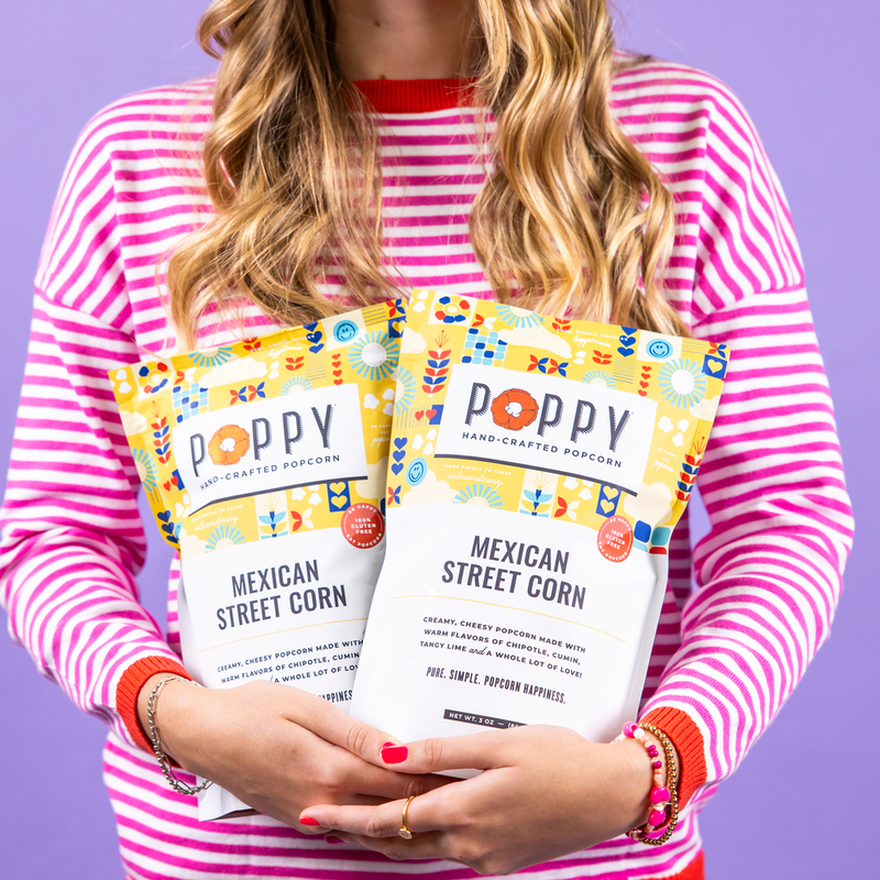 Poppy Hand-Crafted Popcorn | Mexican Street Corn Popcorn