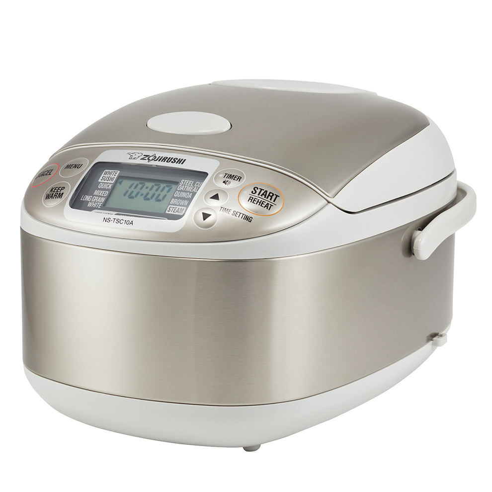 Zojirushi | Micom Rice Cooker Warmer - Stainless Gray — Athens Cooks