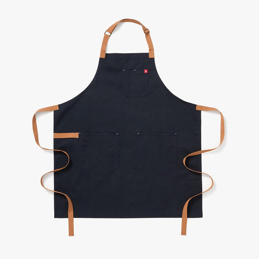 Hedley & Bennett Essential Apron, Midnight Blue — front view