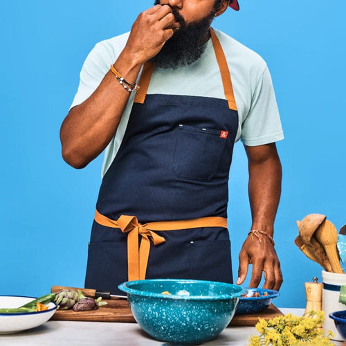 Hedley & Bennett | Essential Aprons - Midnight Blue