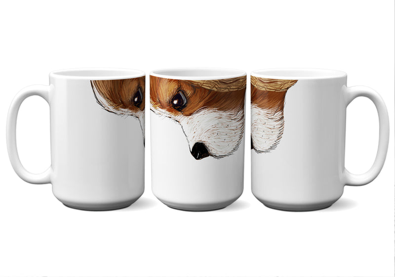 American Brand Studio | King Charles Cavalier Snout Mug - 11 oz