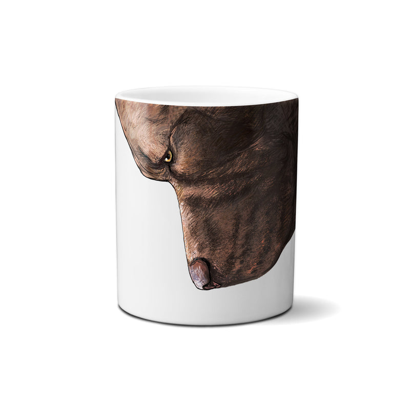 American Brand Studio | Pitbull Chocolate Snout Mug - 11 oz